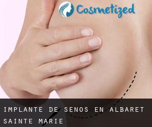 Implante de Senos en Albaret-Sainte-Marie