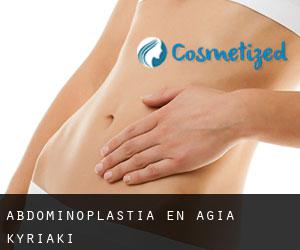Abdominoplastia en Agía Kyriakí
