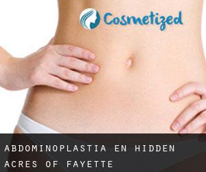 Abdominoplastia en Hidden Acres of Fayette