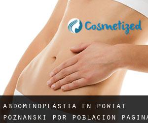 Abdominoplastia en Powiat poznański por población - página 1