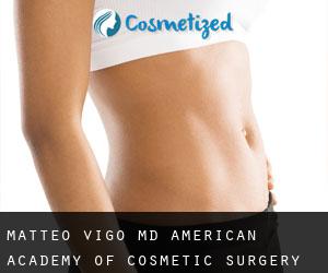 Matteo VIGO MD. American Academy of Cosmetic Surgery (Dubái)