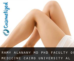 Ramy ALANANY MD, PhD. Faculty of Medicine, Cairo University (Al Khānkah)